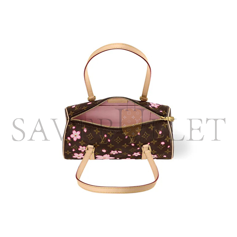 LOUIS VUITTON MASTER MURAKAMI LV X TAKASHI MURAKAMI PAPILLON CHERRY BLOSSOM M13097 (27*13*11cm)